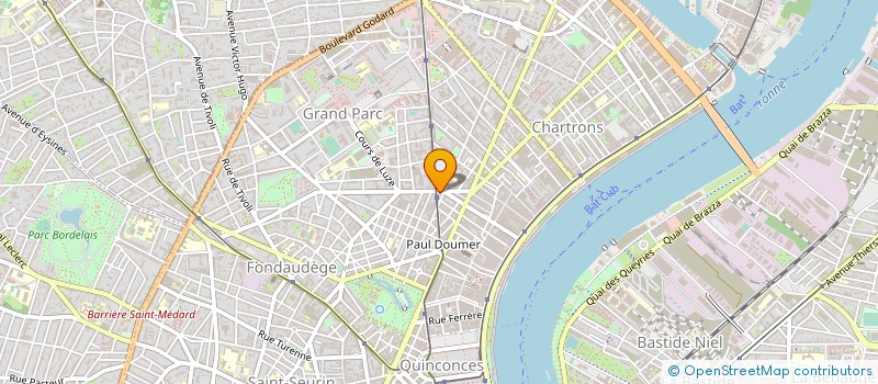 localisation de l'entreprise IRHIS-ME à BORDEAUX