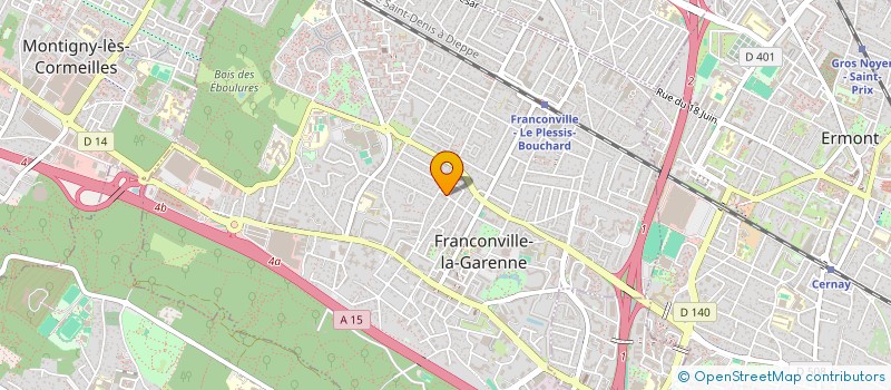localisation de l'entreprise IRIA SYSTEME à FRANCONVILLE
