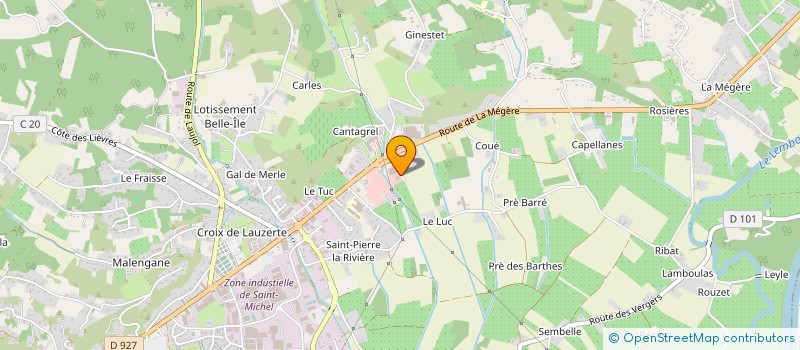 localisation de l'entreprise IRIAN INNOVATION à MOISSAC