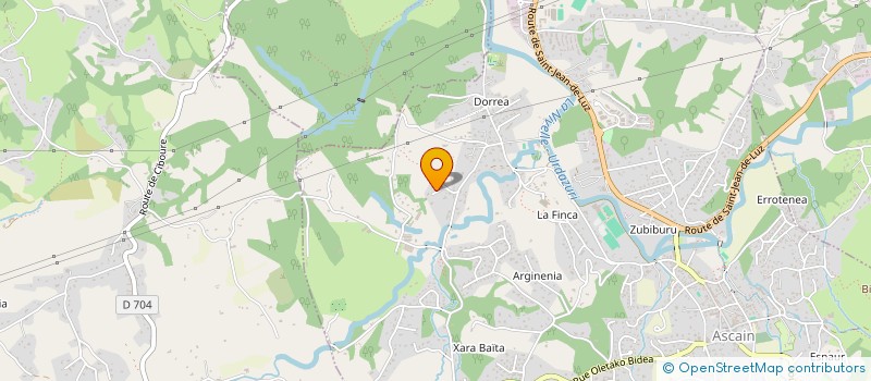 localisation de l'entreprise IRIBARREN FELIX ET MARIE à SAINT-PEE-SUR-NIVELLE