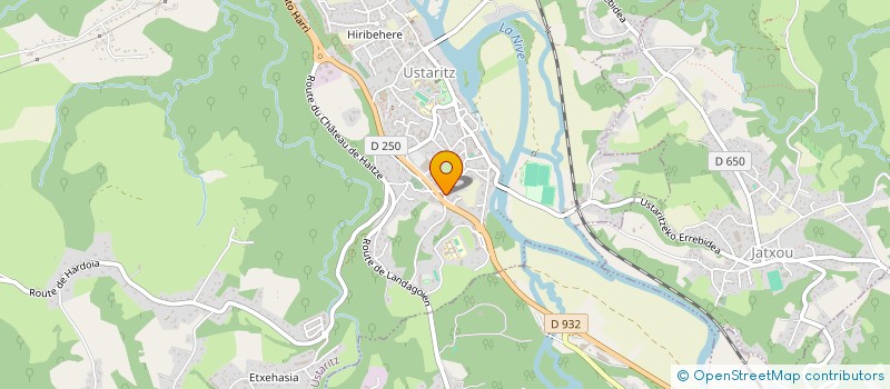 localisation de l'entreprise IRICABALGAINA  LARRESSORE