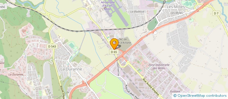 localisation de l'entreprise IRICE à AIX-EN-PROVENCE