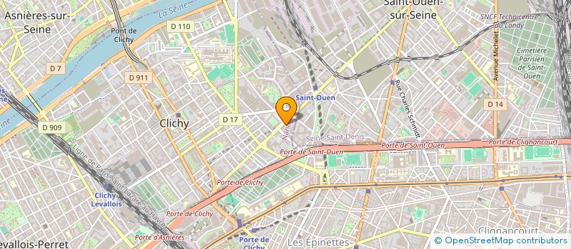 localisation de l'entreprise IRICHKA SERVICES à CLICHY