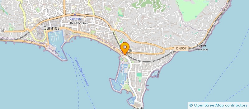 localisation de l'entreprise IRIDANDRA à CANNES