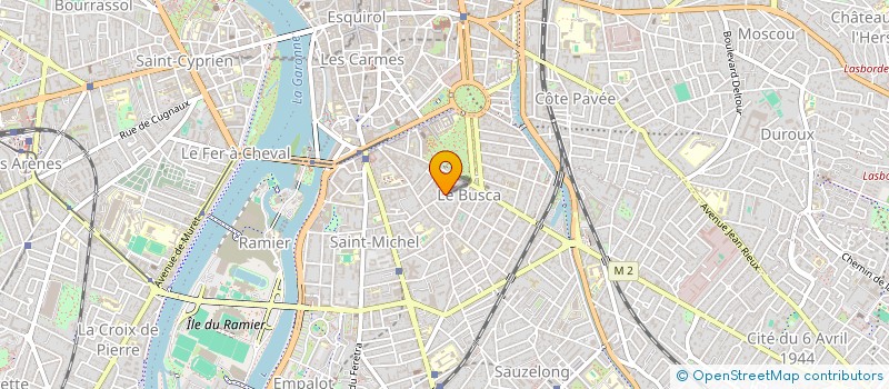 localisation de l'entreprise IRIDESCENCE à TOULOUSE