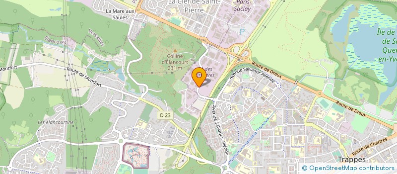 localisation de l'entreprise IRIDIS à TRAPPES