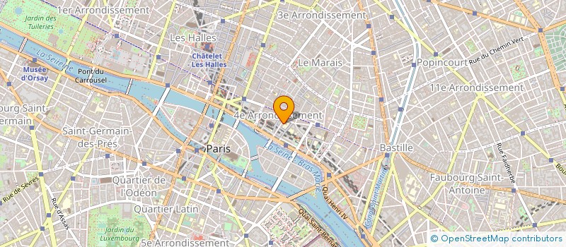 localisation de l'entreprise IRIDIUM à PARIS