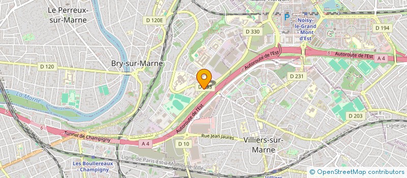 localisation de l'entreprise IRIDIUM  BRY-SUR-MARNE