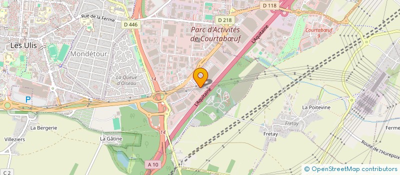 localisation de l'entreprise IRIDIUM CONSEIL à LES ULIS