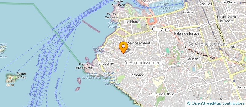 localisation de l'entreprise IRIDIUM STRAT  MARSEILLE