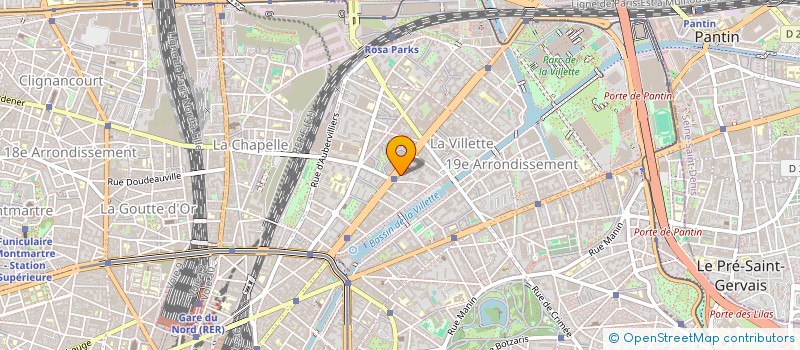 localisation de l'entreprise IRIMI  PARIS