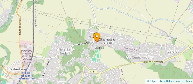 localisation de l'entreprise IRIN CUBA  NEAUPHLE-LE-CHATEAU