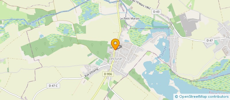 localisation de l'entreprise IRINA  LECLUSE