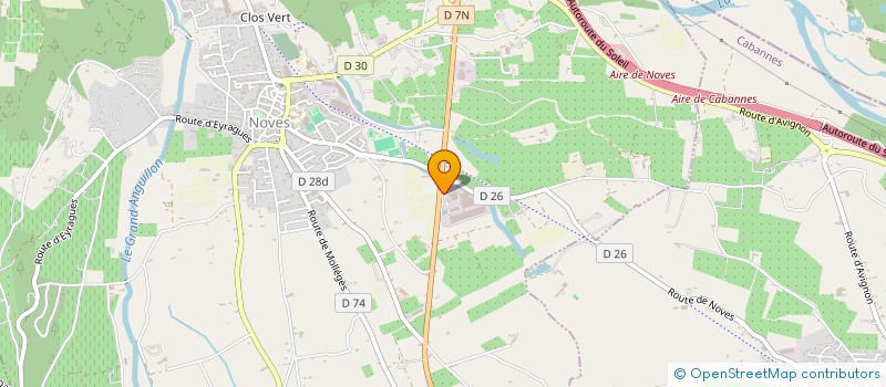 localisation de l'entreprise IRINA  NOVES