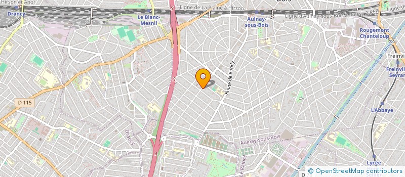 localisation de l'entreprise IRINA à AULNAY-SOUS-BOIS