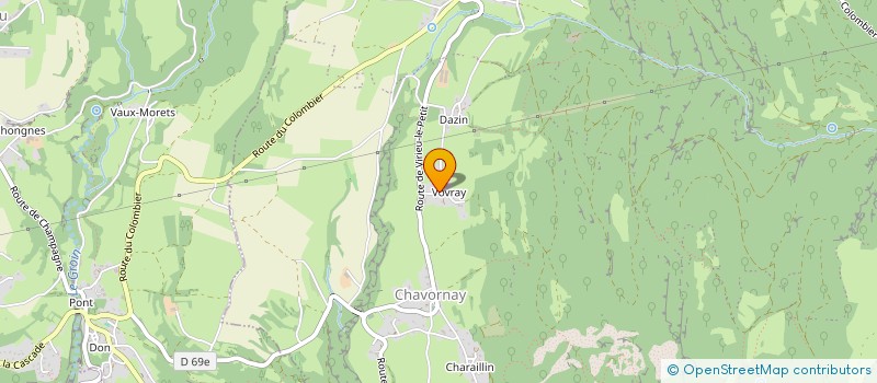 localisation de l'entreprise IRINA DA  ARVIERE-EN-VALROMEY