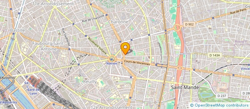 localisation de l'entreprise IRIS 16  PARIS