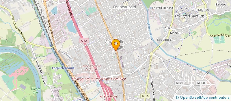 localisation de l'entreprise IRIS à AUCAMVILLE