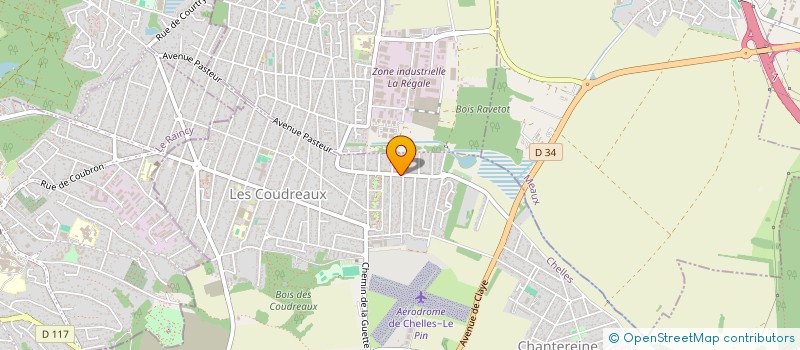 localisation de l'entreprise IRIS à CHELLES