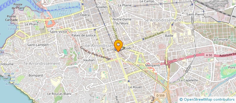 localisation de l'entreprise IRIS à MARSEILLE