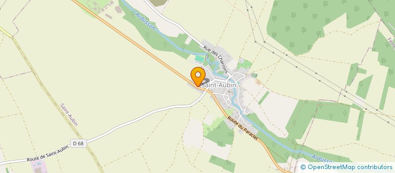 localisation de l'entreprise IRIS  SAINT-AUBIN