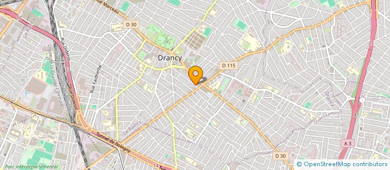 localisation de l'entreprise IRIS  DRANCY