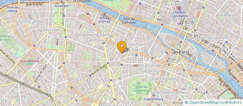 localisation de l'entreprise IRIS  PARIS