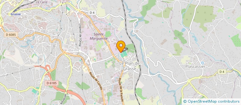 localisation de l'entreprise IRIS à GRASSE