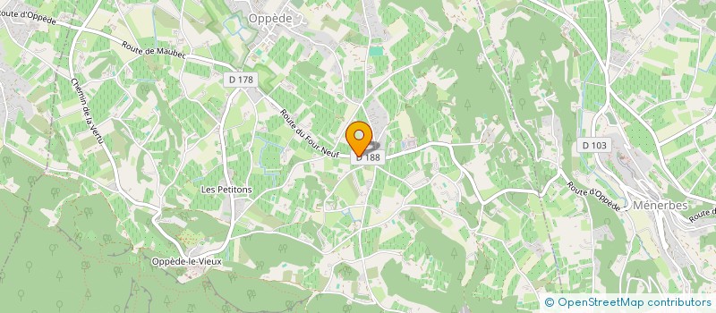 localisation de l'entreprise IRIS  OPPEDE