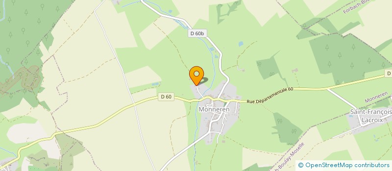 localisation de l'entreprise IRIS  MONNEREN