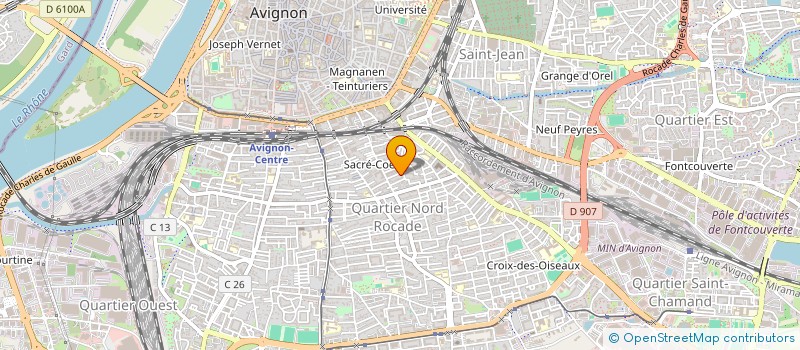 localisation de l'entreprise IRIS  AVIGNON