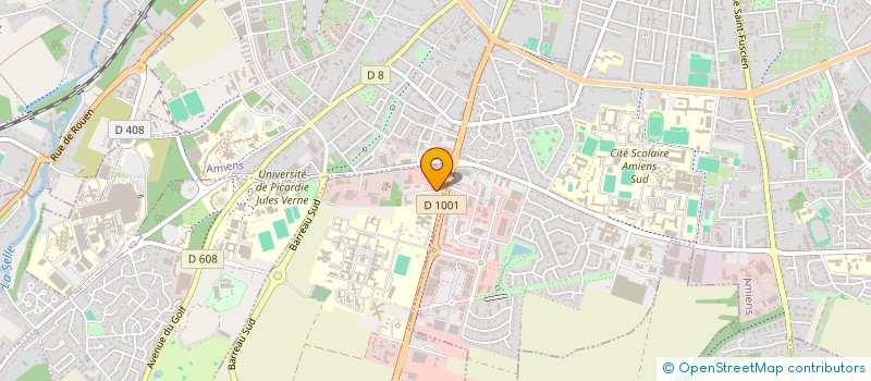 localisation de l'entreprise IRIS  DURY