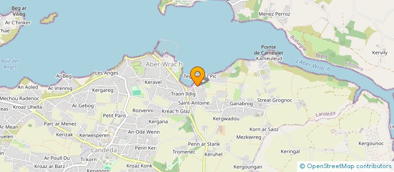 localisation de l'entreprise IRIS  LANDEDA