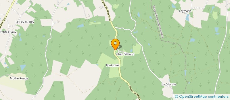 localisation de l'entreprise IRIS  SAINT AULAYE-PUYMANGOU