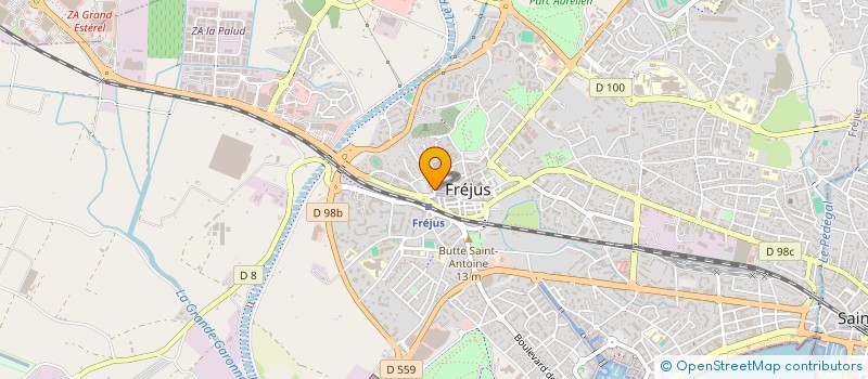 localisation de l'entreprise IRIS 83 à FREJUS