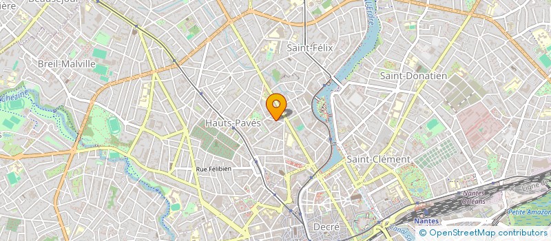 localisation de l'entreprise IRIS  NANTES
