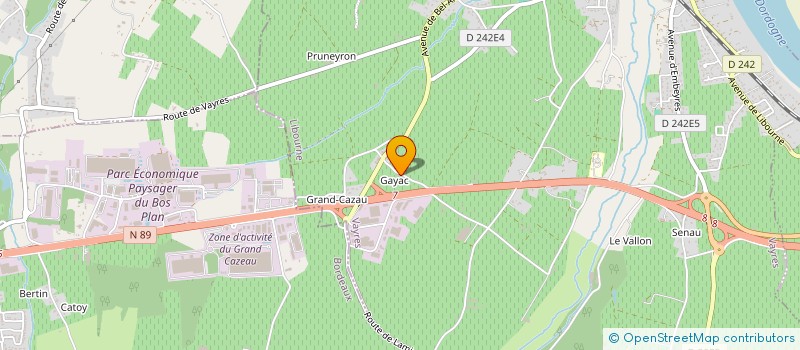 localisation de l'entreprise IRIS  VAYRES