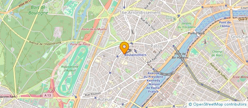 localisation de l'entreprise IRIS  PARIS