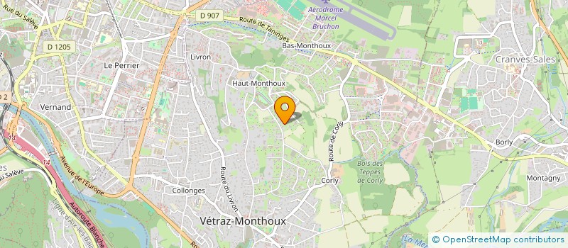 localisation de l'entreprise IRIS ALTERNATIVE WATCHES à VETRAZ-MONTHOUX
