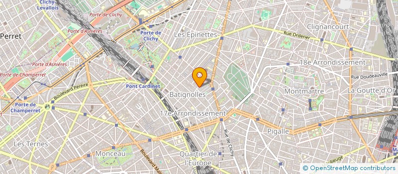 localisation de l'entreprise IRIS APPLE  PARIS