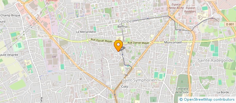 localisation de l'entreprise IRIS CENTRE BIEN-ETRE  TOURS