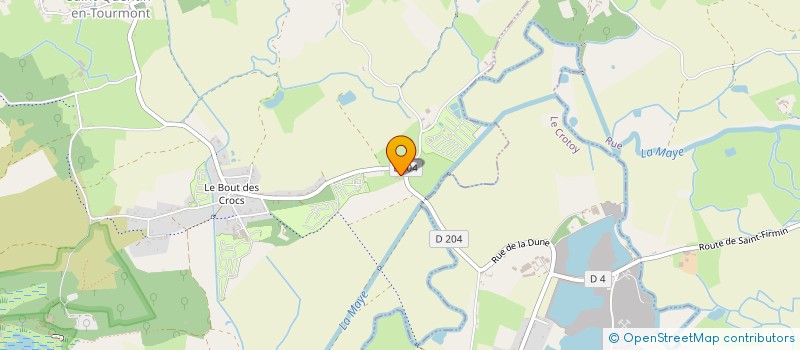 localisation de l'entreprise IRIS DE WHISPER  SAINT-QUENTIN-EN-TOURMONT