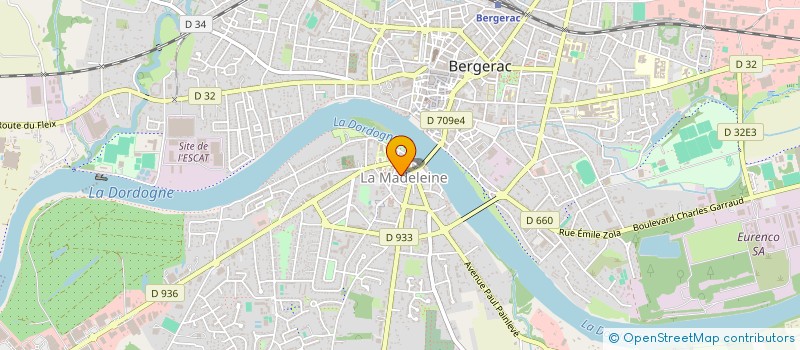 localisation de l'entreprise IRIS EN CIEL à BERGERAC