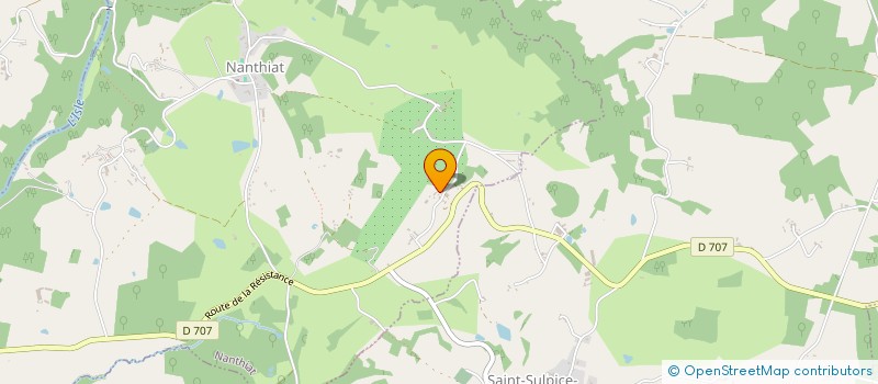 localisation de l'entreprise IRIS EQUILIBRE  NANTHEUIL