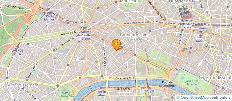 localisation de l'entreprise IRIS FINANCE à PARIS