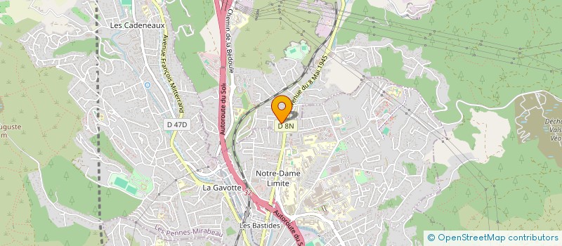 localisation de l'entreprise IRIS G. à SEPTEMES-LES-VALLONS