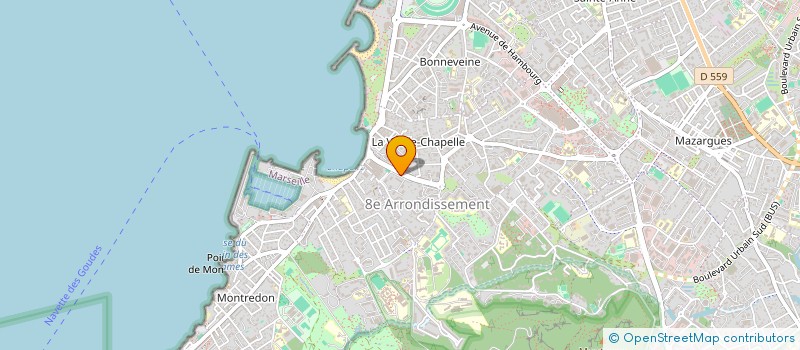 localisation de l'entreprise IRIS - IMMOBILIER RESPONSABLE INNOVANT ET SITUE à MARSEILLE