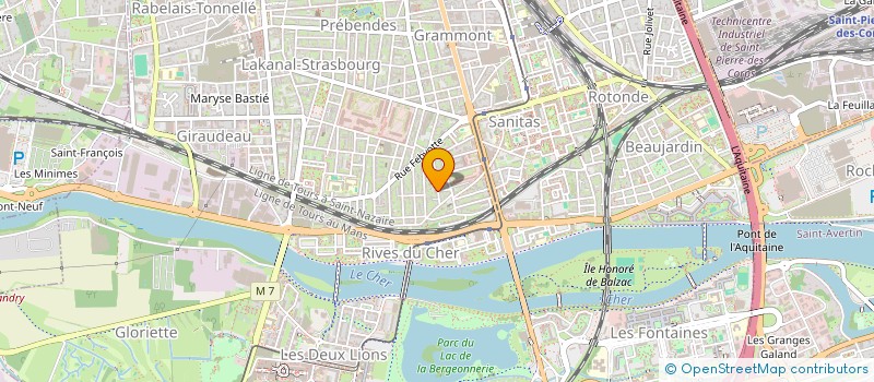 localisation de l'entreprise IRIS INITIATIVE à TOURS