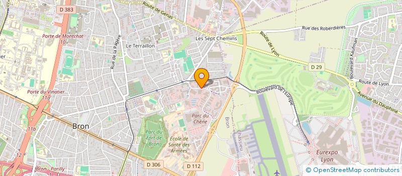 localisation de l'entreprise IRIS-INSPECTION MACHINES à BRON
