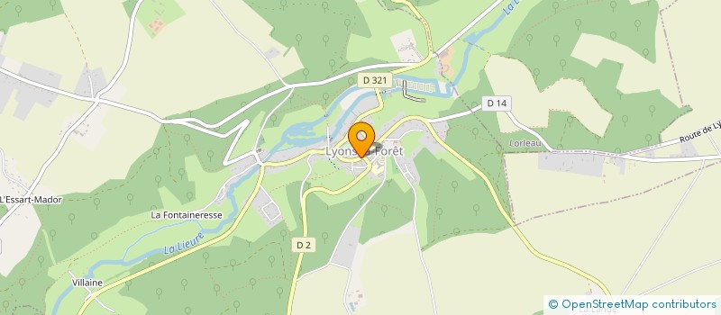 localisation de l'entreprise IRIS-K à LYONS-LA-FORET